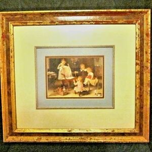 Framed Art Painting with Gold Frame